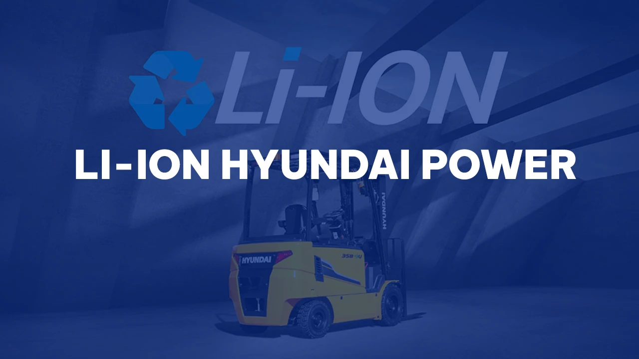 Lợi ích của ắc quy Lithium-ion Hyundai cho xe nâng