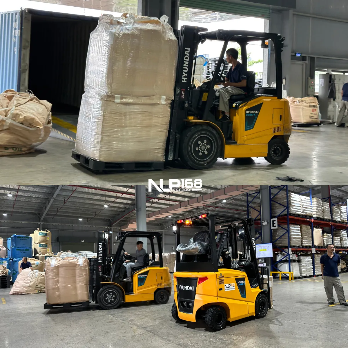 Xe nâng điện và ảnh hưởng của xe nâng điện tới ngành công nghiệp